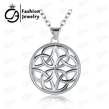 

2016 Fashion Knot Pendant Necklace Nice Gift for Women Girls 20Pcs/Lot,#LN960