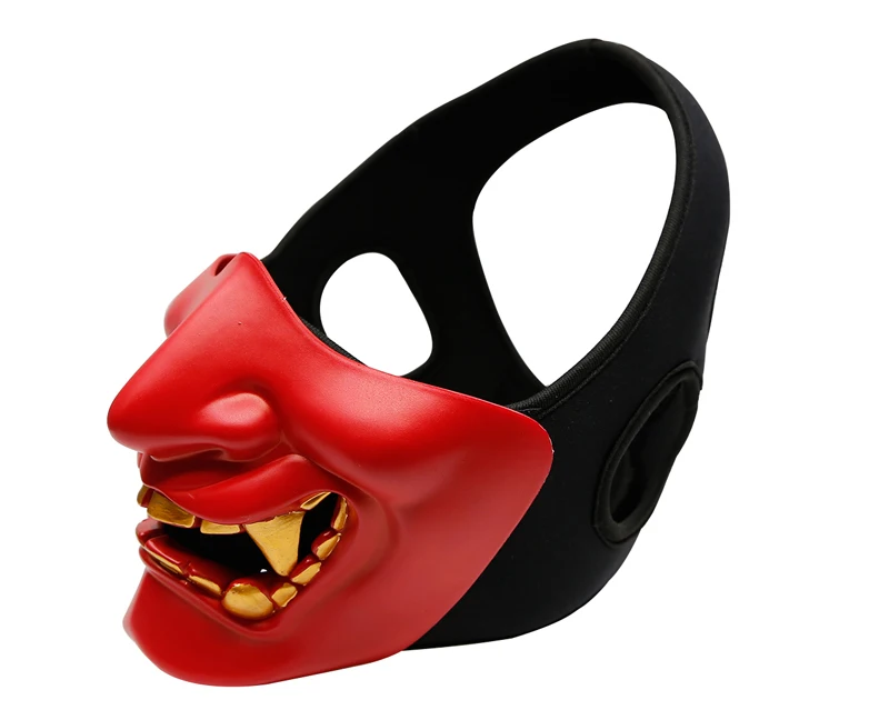 Удобная тактическая маска CS с защитой на половину лица, дышащая маска из смолы без запаха на Хэллоуин, персонализированная маска для лица для мужчин и женщин - Цвет: Mask 7