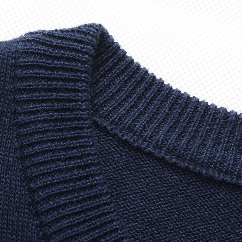 2019 الخريف عارضة الرجال سترة س الرقبة مخطط سليم صالح Knittwear رجل البلوزات البلوفرات البلوز الرجال سحب أوم M-3XL