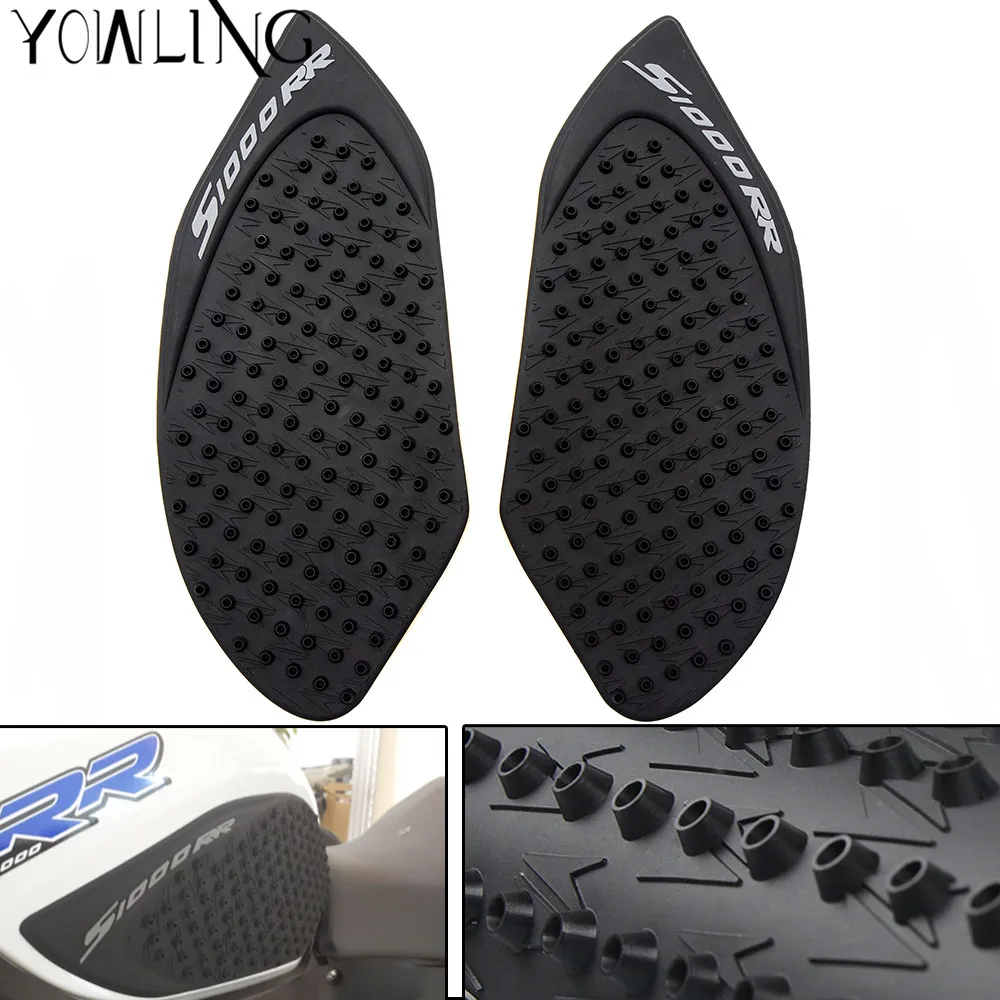 Motorcycle Anti Slip Tank Pad 3m Side Gas Knee Grip Traction Pads