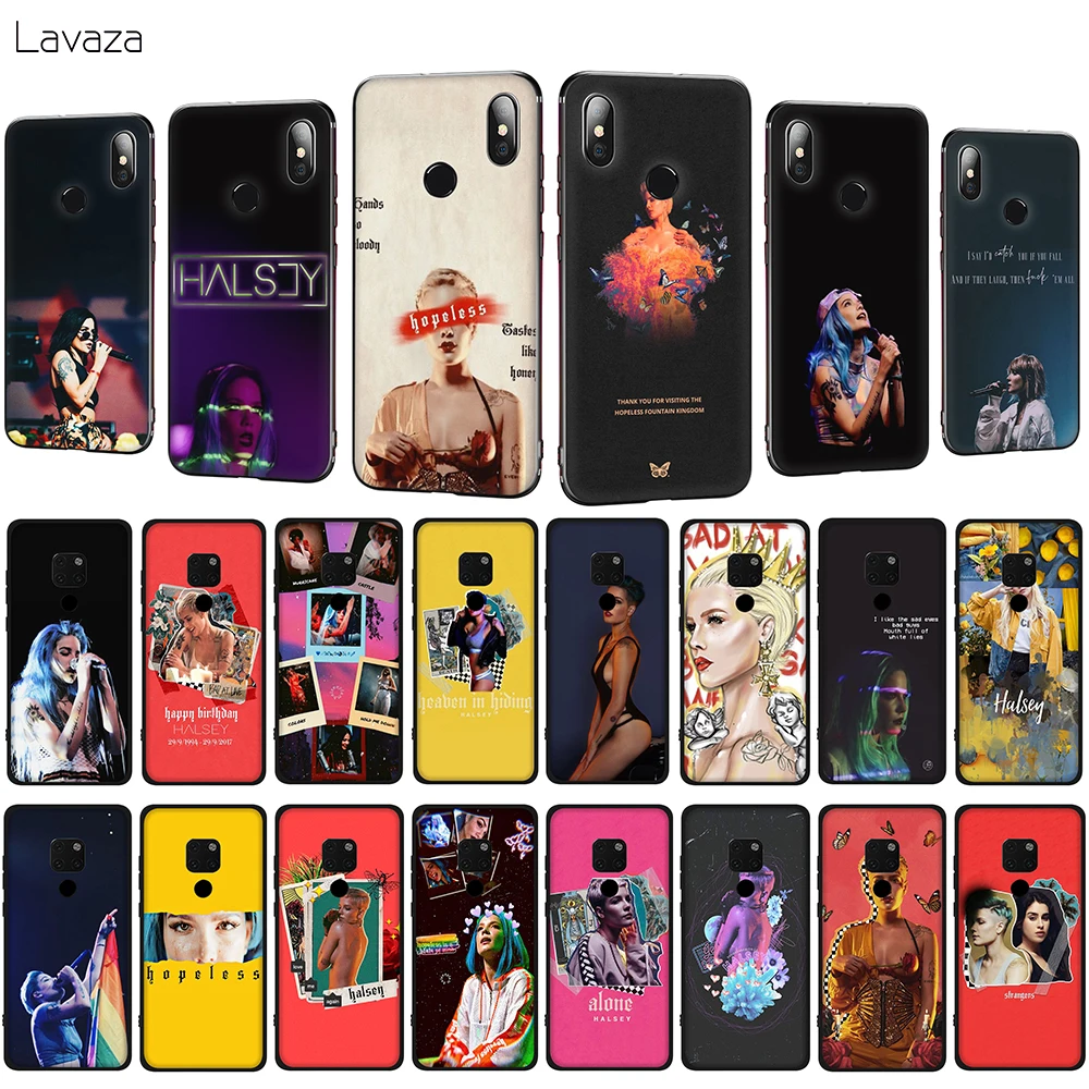 Мягкий чехол для телефона Lavaza Halsey Ashley Nicolette Frangipane Huawei Mate 10 20 P10 P20 P30 Lite Pro P Smart 2019 |