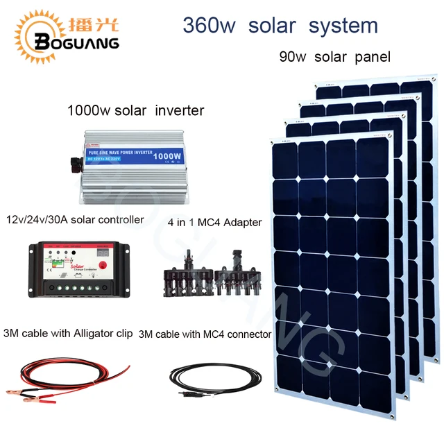 panneau solaire 90 wc