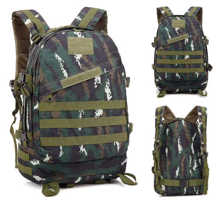 tiger spot Многофункциональный Открытый спортивный альпинистский на ногу тактический рюкзак армейские вентиляторы камуфляжный рюкзак обе плечи - Цвет: tiger spot