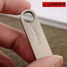 Kingston Usb флеш-накопитель 16 ГБ 32 ГБ Цифровой DataTraveler SE9 флеш-накопитель USB 2,0 флеш-накопитель металлический персональный usb