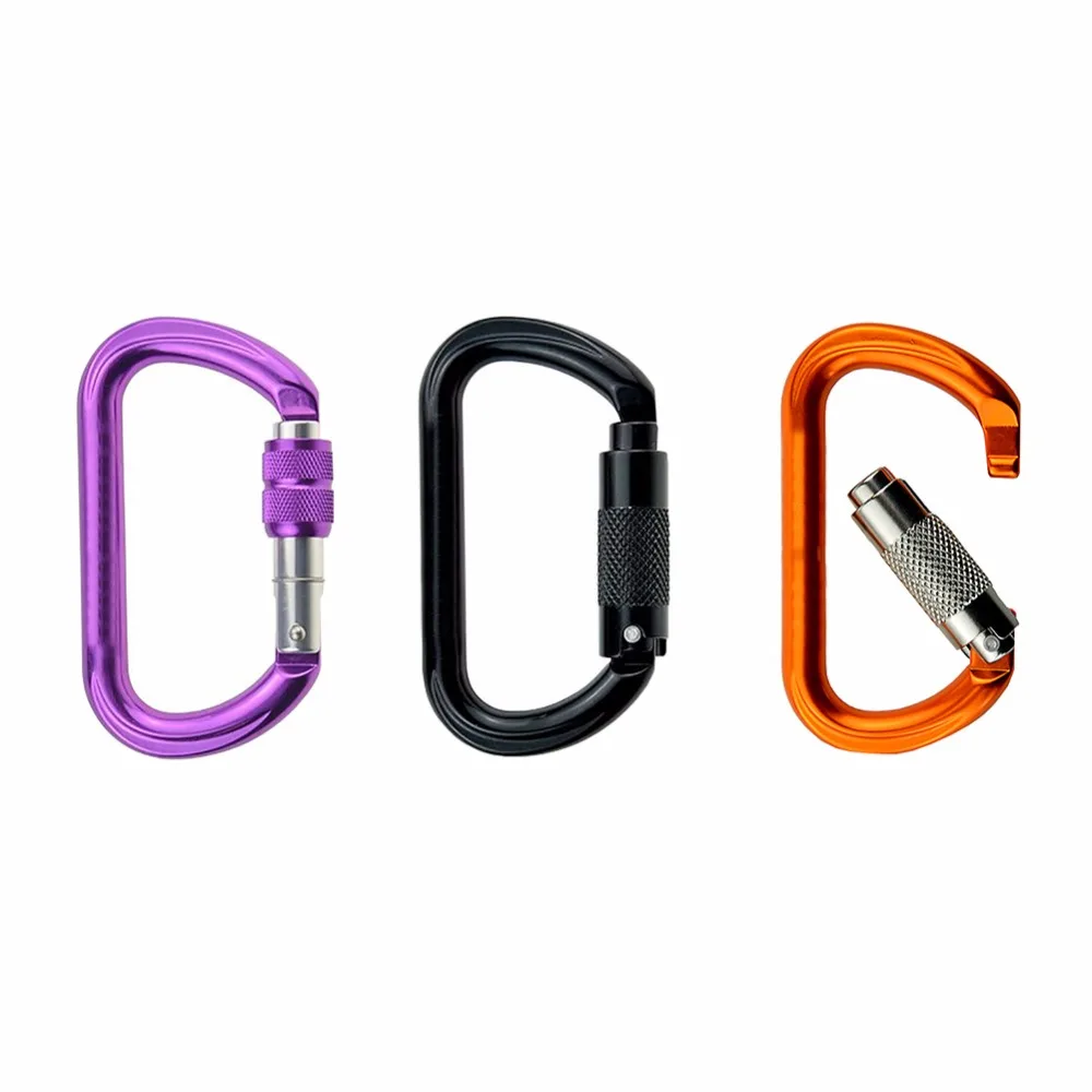 25KN Professional Safety Master Lock D Buckle Hot Climb Lock