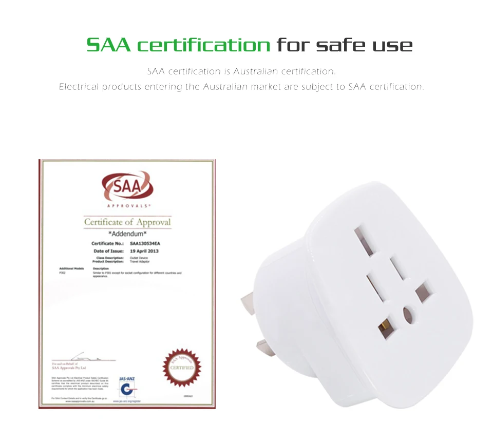 UKUS To AU Adapter Electrical Plug Socket  AC Power Home Australia New Zealand Travel Converter AUS Adaptor 10A 250V (2)
