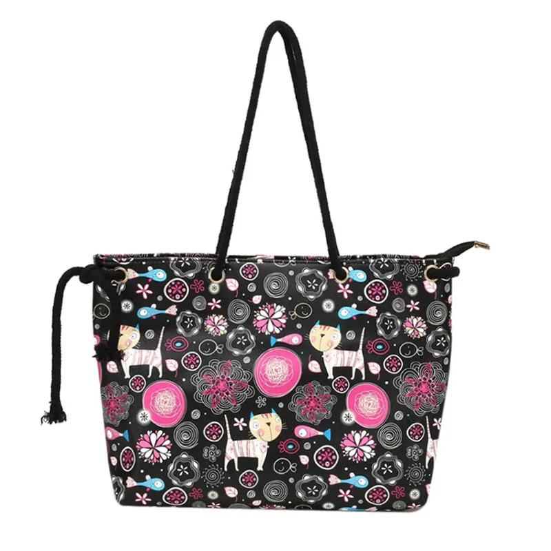 

woweino Women Handbags fashion Women Leather Printed Messenger Hobo Handbag Shoulder Bag Lady Tote Purse bolsos mujer