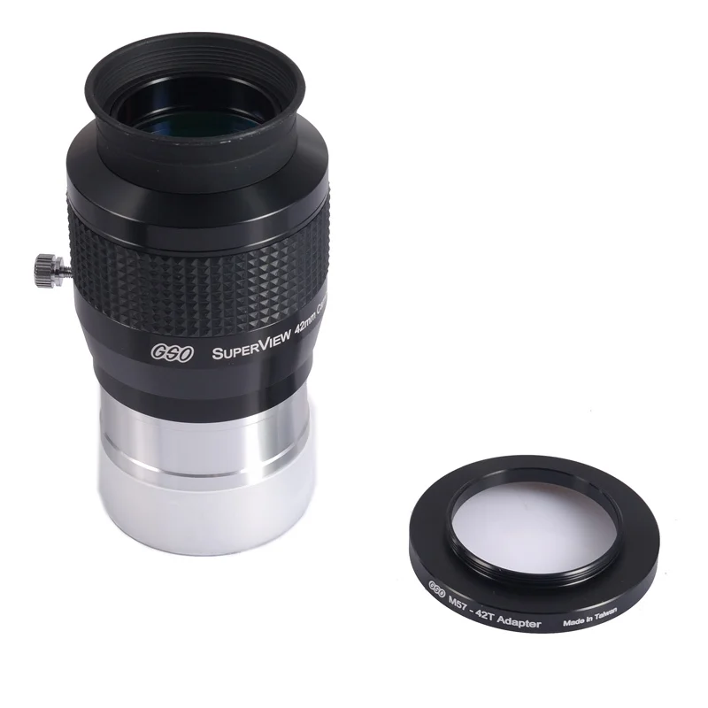 

GSO 2"Superview 42MM Wide Field 68 -degree eyepiece ,include a 57-42 adapter