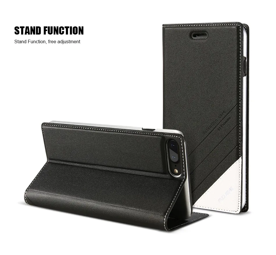 Floveme Wallet Case For iPhone 6S 6 7 8 Plus X Business Leather Flip Stand Phone Cases For iPhone 5S SE X 10 Shell Accessories чехол на айфон 5s чехол на айфон 7 8 чехол на айфон 6 чехол на айфон 6s чехол на айфон X