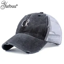 [YARBUU] 2018 новый модный бренд крышка с вышитой надписью бейсболки для мужчин и женщин Повседневная snapback hat летом чистой крышкой оптовая