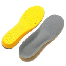 1 пара супер пены памяти Ортопедические силиконовые гелевые стельки в обувь коврик дышащая обувь Подушка унисекс Стельки