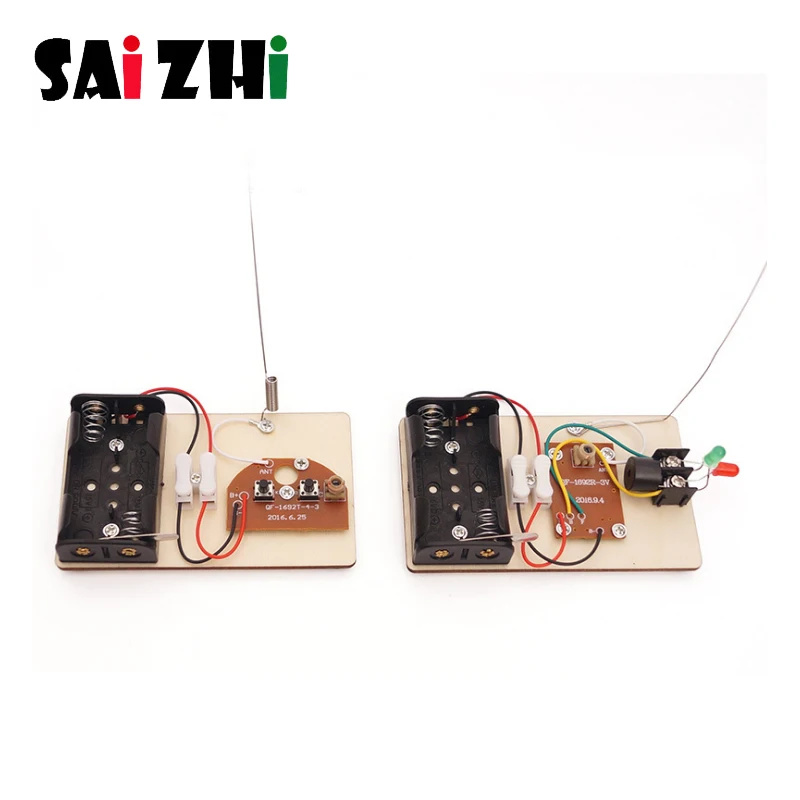 

Saizhi Diy Telegraph Machine Model Kit Experiment Toys Creative Physics Handmade Scientific Assembly Toy for Kids SZ33j1