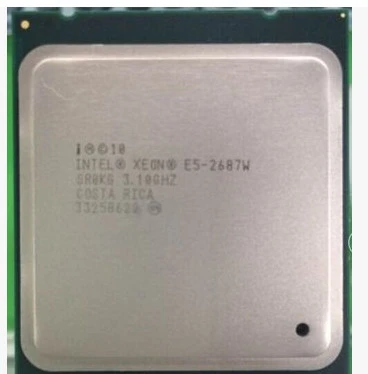 intel Xeon E5 2687W 3.10GHz 8-Core LGA 2011 server processor CPU E5-2687W fastest cpu