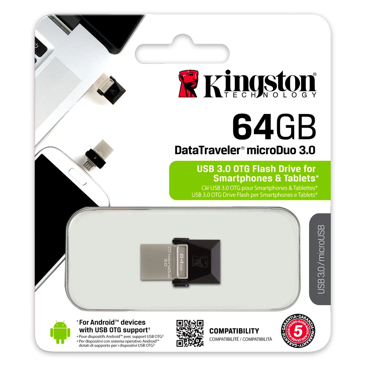 Kingston pendrive usb 3 0 otg pen drive flash memory usb flash drive 64gb memoria usb
