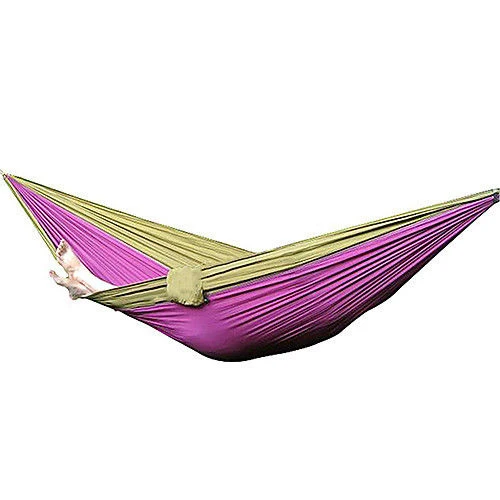 

Hot Sale Nylon Fabric Hammock Travel Sleeping Camping For Double Two Person