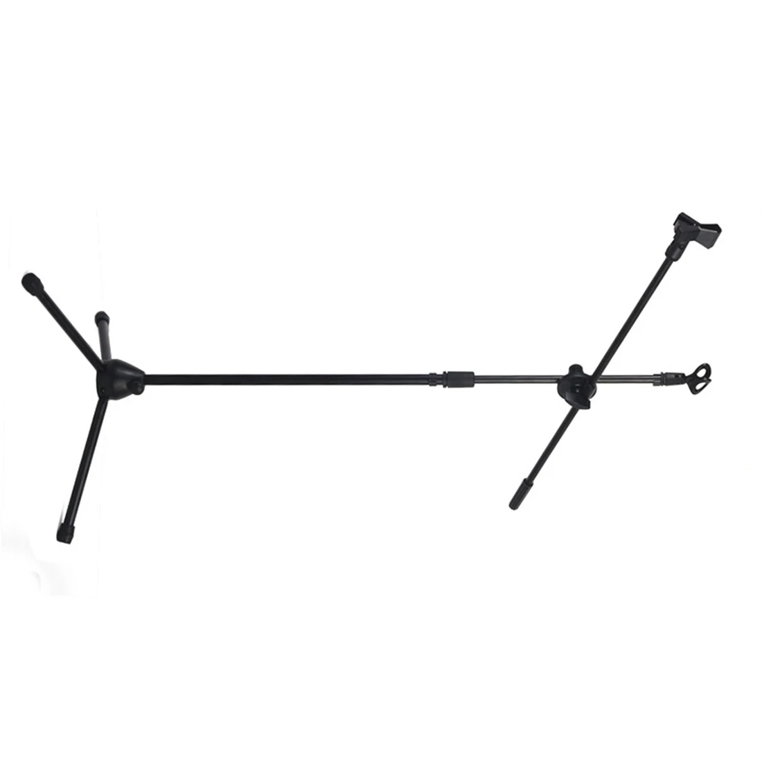  SCLS Universal Professional Swing Boom Floor Stand Microphone Holder Adjustable Detachable Double-h