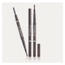 New Eyebrow Pencil Eyebrow Brush two in one squeeze refill five-color double head with brush automatic rotating Eyebrow Pencil New Eyebrow Pencil Eyebrow Brush two in one squeeze refill five-color double head with brush automatic rotating Eyebrow Pencil