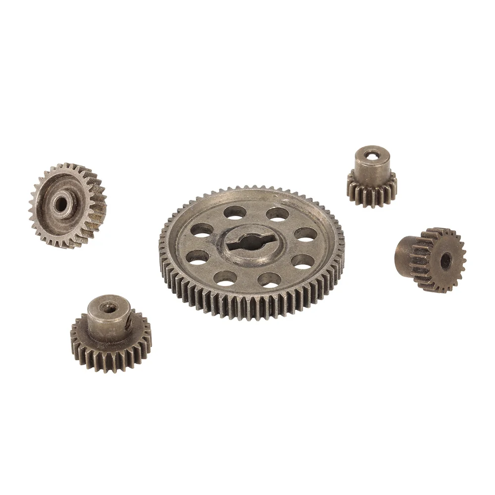 Diff Differential Main Metal Spur Gear 64T 17T 21T 26T 29T Motor Gear RC Part for HSP 110 RC Car Truck BRONTOSAURUS 94111 (8)