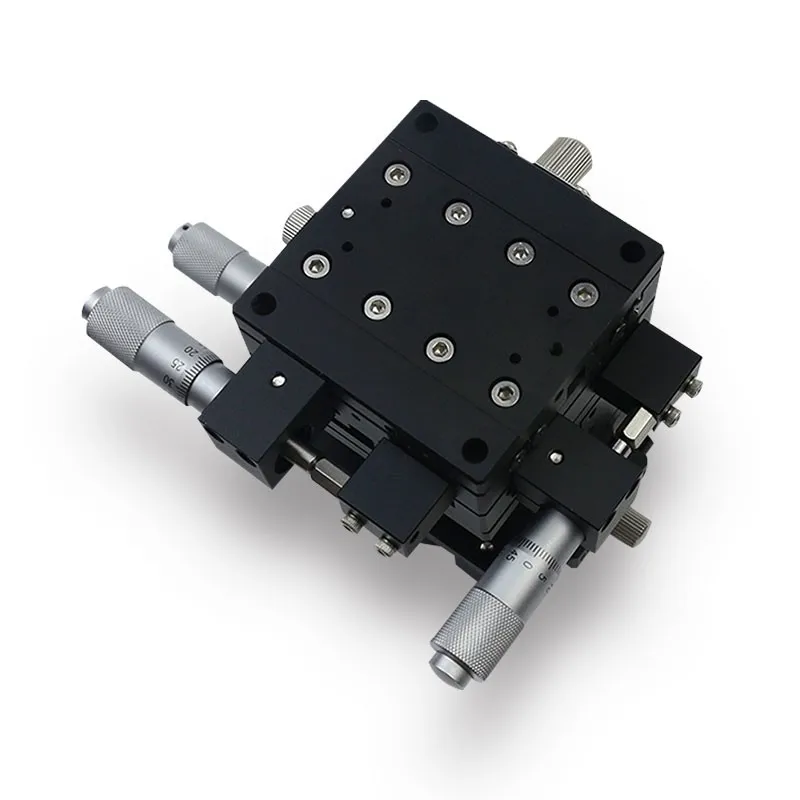 

60*60mm XYZR 4Axis Manual Displacement Platform High Precision Sliding Table XYZR60-L