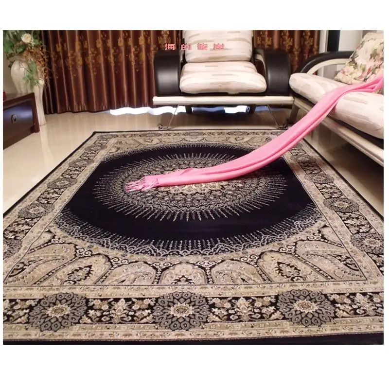 Турция импортировала персидский ковер гостиная в европейском и американском стиле дома ковер Спальня классический современный ковер диван Кофе таблица коврик