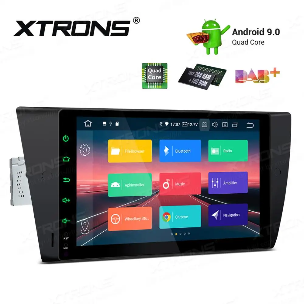 Excellent 9" Android 9.0 Pie OS Car Multimedia GPS Radio for BMW E90 2005-2012 E91 2005-2012 E92 2006-2013 E93 2007-2013 M3 2007-2012 1