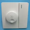 AC 220 V ventilador de techo gobernador 86 instalación oculta regulador de velocidad Panel cambio de velocidad sin pasos con interruptor de luz ► Foto 2/4