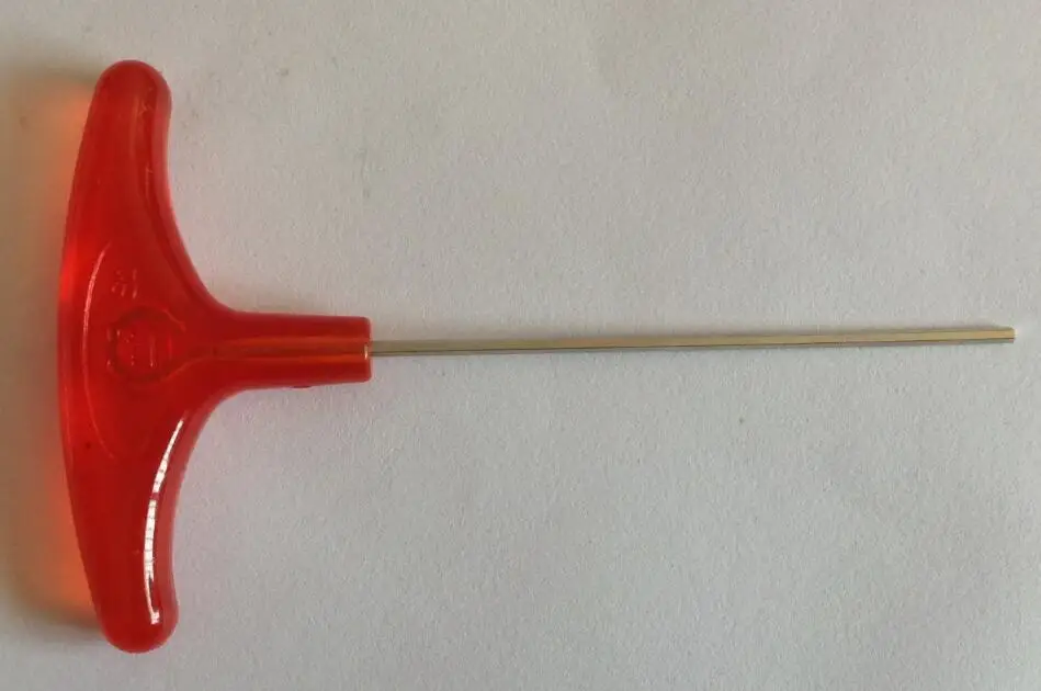 

Embroidery machine spare parts - genuine EIGHT brand Hexagon key wrench T type 2.5mm, repair tool, socket head cap screw driver