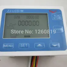 ЖК-Датчик потока жидкости воды цифровой дисплей расходомер программируемый количество количественный контроллер