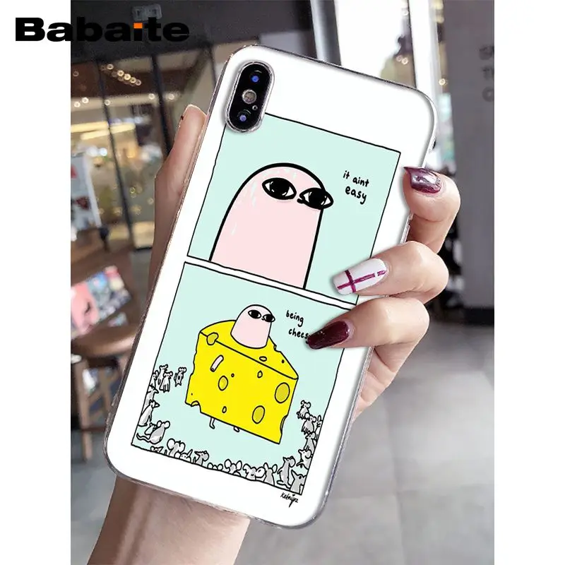 Cute Pink Cartoon Funny big eyes ketnipz