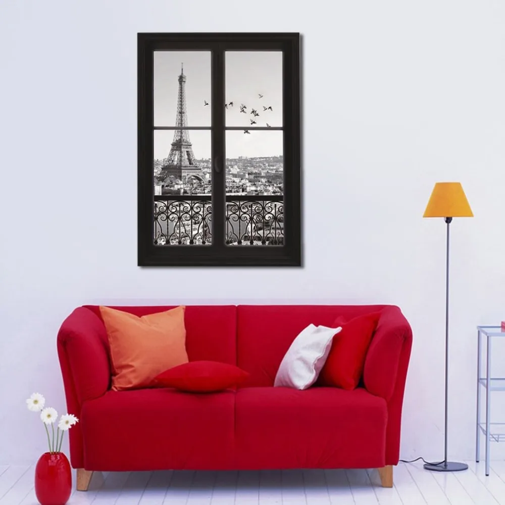 Buy 3D Window Decal PVC Wall Stickers Home Decor Three