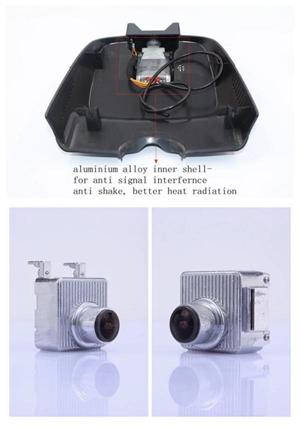 

PLUSOBD For Benz GLK X204 Hidden Car DVR Camera HD1080P Night Vision G-sensor Loop Recording Dash Cam With App Free Shipping