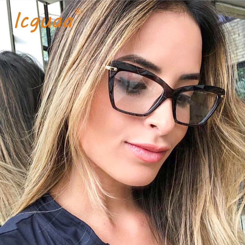 

Eye glasses frames for women Square Glasses Frames Women Trending Styles Brand Optical Computer Glasses Oculos De Grau Feminino