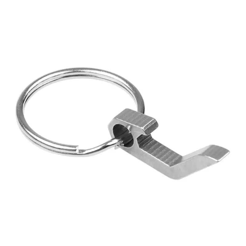 

1Pcs EDC Mini Stainless Steel Bottle Opener Keychain Camping Equipment Device Outdoor Tools Camping Equipment multi tool New