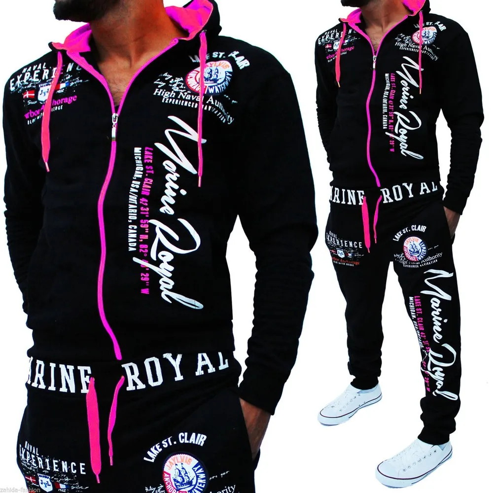 ZOGAA, Брендовые мужские спортивные костюмы, мужская спортивная одежда, 2 предмета, наряды для мужчин, повседневные мужские спортивные костюмы с буквенным принтом, комплект одежды