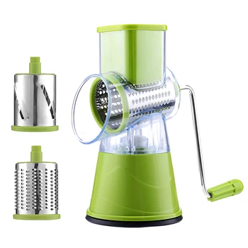 

Manual Vegetable Cutter Slicer Kitchen Accessories Multifunctional Round Mandoline Slicer Potato Cheese Kitchen Gadgets