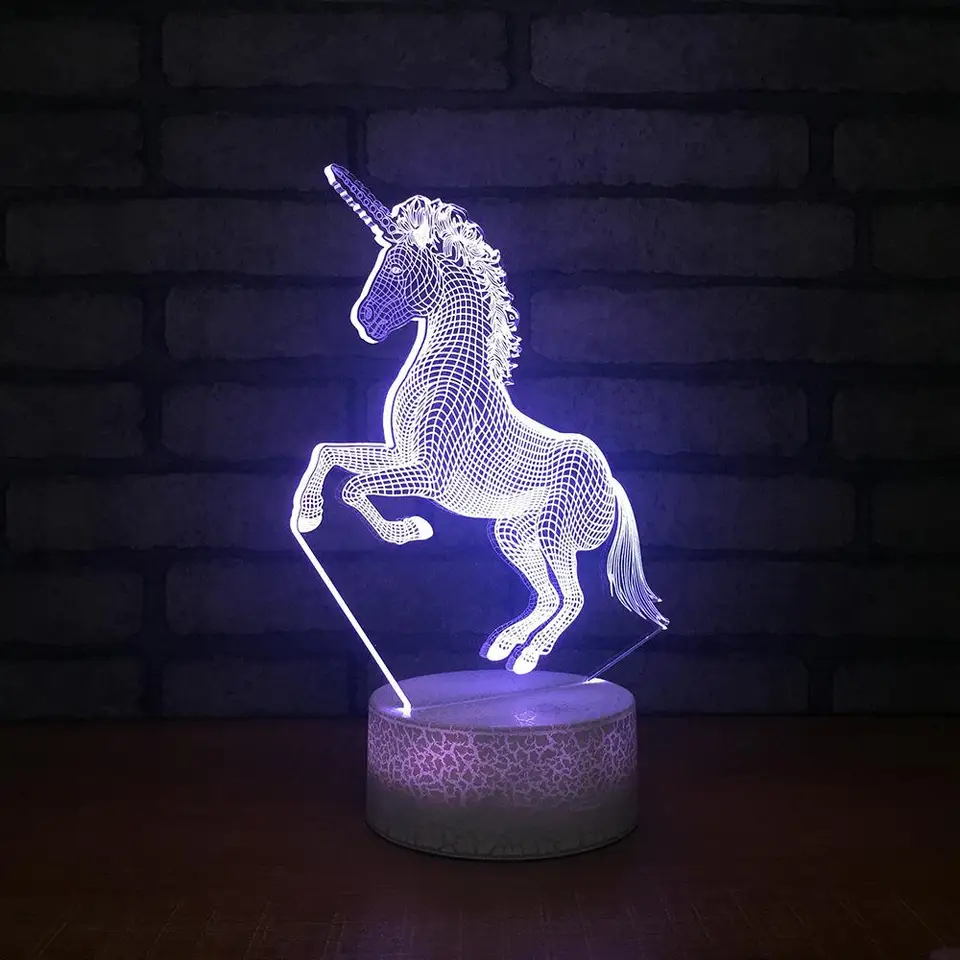 unicorn bedside table