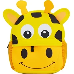 Рюкзак с 3D милым животным дизайном, детские школьные сумки для мальчиков и девочек, детские рюкзаки в форме героев мультфильмов, сумка для детского сада - Цвет: Giraffe