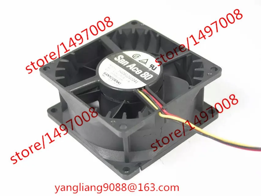 

SANYO DENKI 9G0812G1041 DC 12V 1.1A 80x80x38mm Server Cooling Fan