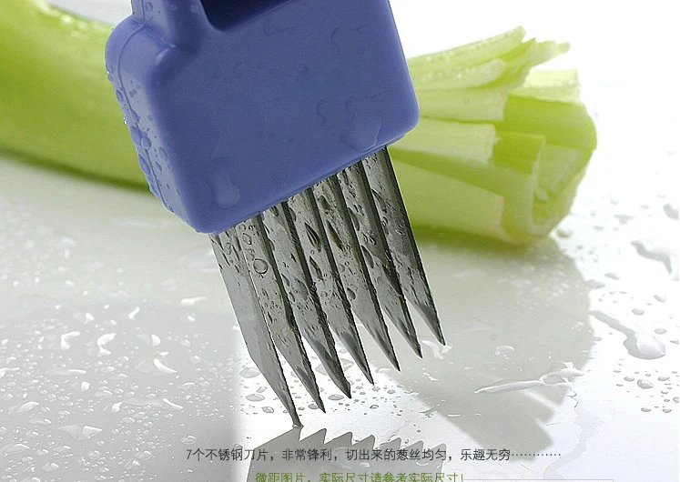 Посуда растительные ножи Магия измельченные зеленый лук ножом вырезать лук кухня устройство инструмента