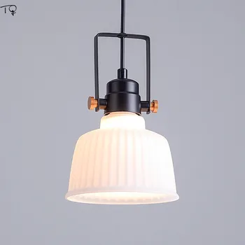 

Rotating Glass Lampshade Nordic Pendant Lights Modern Atmospheric Led Hanging Lamp Industrial Living Room Dining Room Luminaire