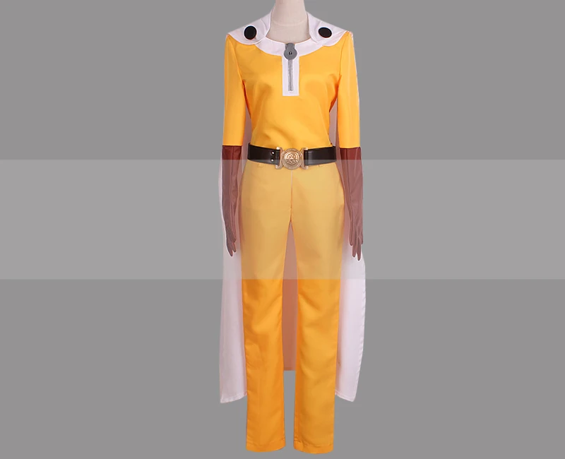 Customize One Punch Man Saitama Cosplay Costume Outfit