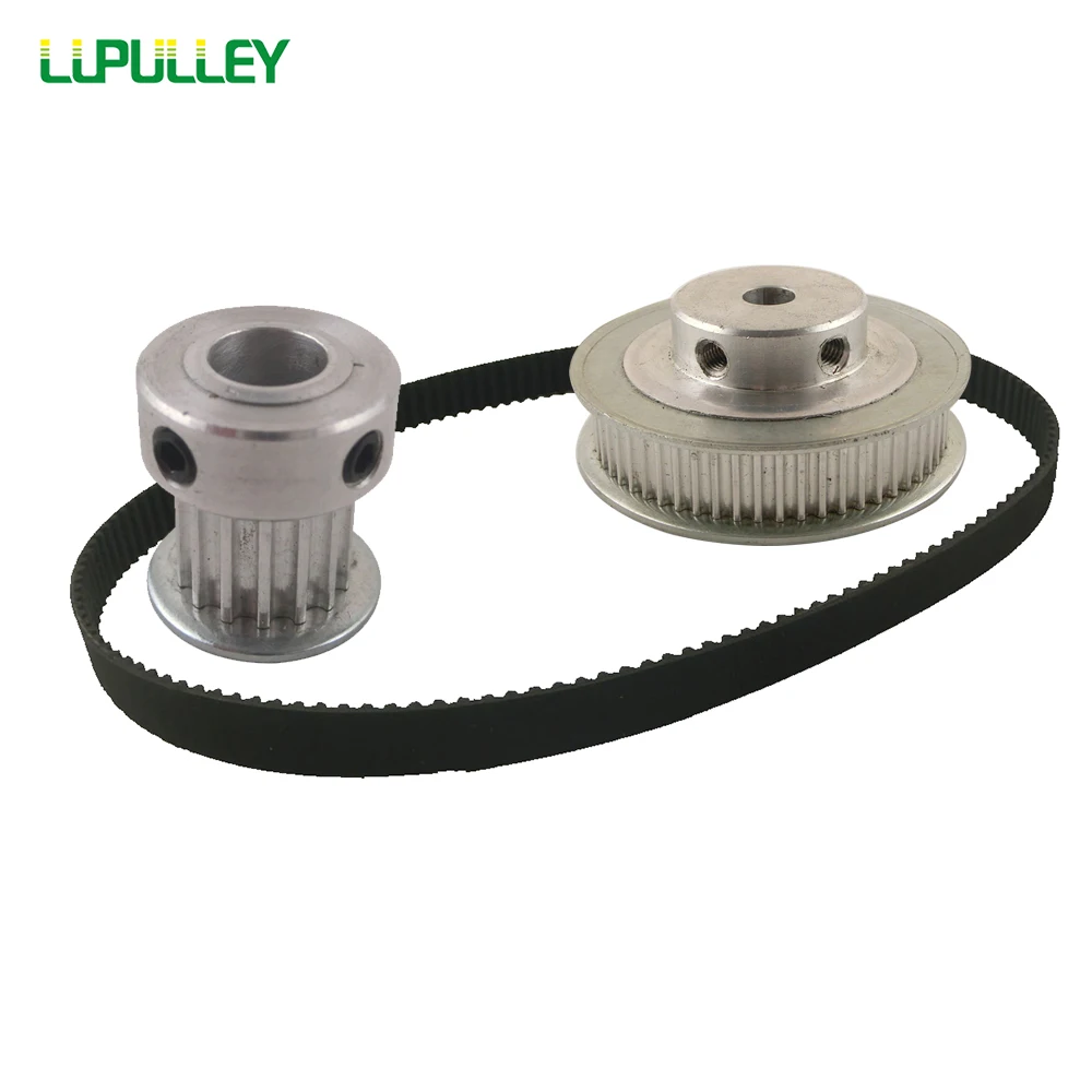 LUPULLEY HTD Timing Belt Pulley HTD3M Reduction 14 Timing pulley 15T And 60T 309 3M Timing belt