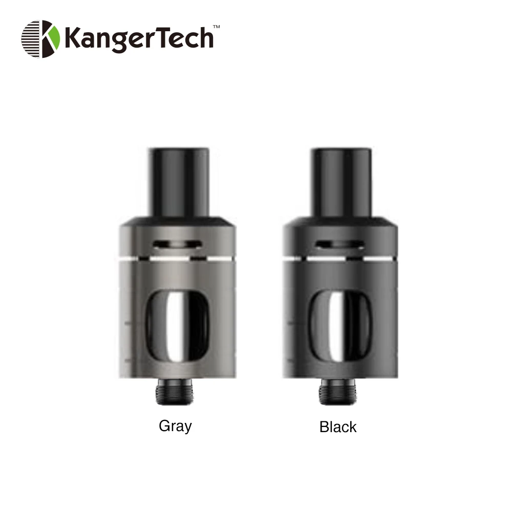 Новый оригинальный Kangertech распылитель с катушкой V2 танк 2 мл Ёмкость с диаметром 22 мм и NCOCC катушки для half-DL/MTL Vaping электронной сигареты