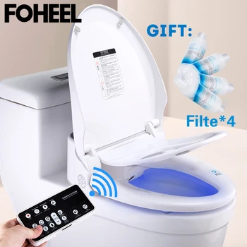 

FOHEEL Smart toilet seat toilet seat bidet Electric Bidet cover heat sit led light integrated children chair intelligent