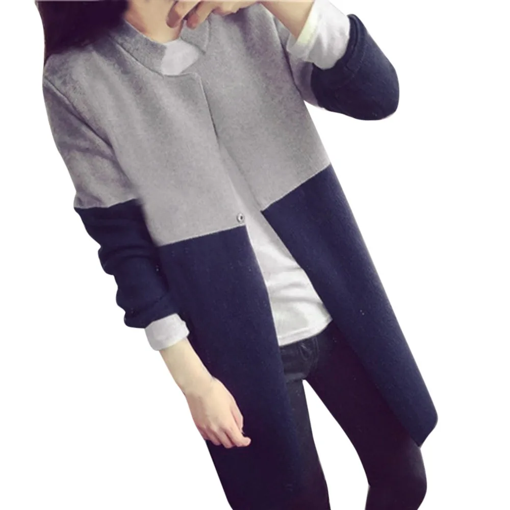 

Winter Womens Long Jackets Autumn Warm Slim Ladies Coat Outwear Top Cardigan Suit Casual Jacket Coat Outwear