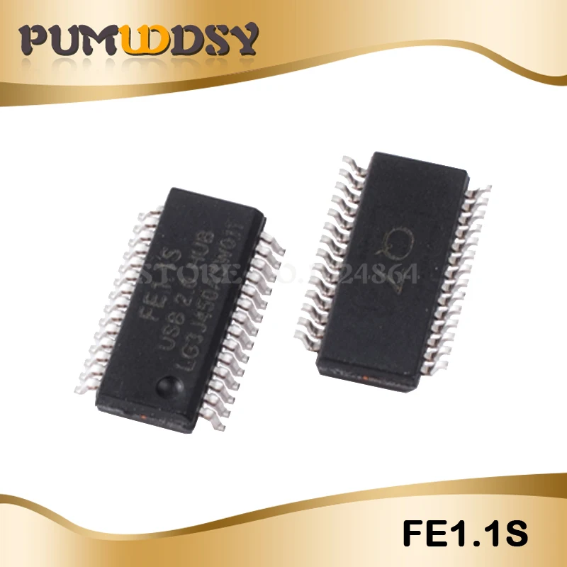 

5PCS FE1.1S SSOP-28 USB 2.0 HUB SSOP28 FE11S SSOP FE1.1 SMD new and original