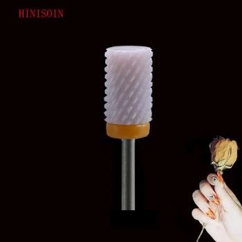 

Pink Ceramic Nail Drill Bit - Large Barrel Bit - XXC-