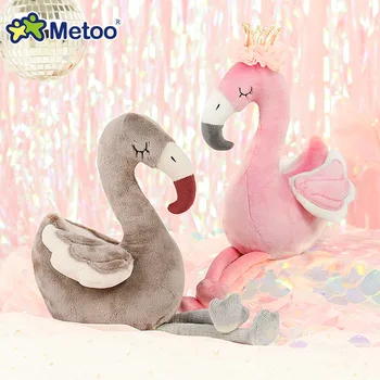 

26cm Crane Kawaii Stuffed Plush Animals Cartoon Kids Toys for Girls Children Baby Birthday Christmas Gift Metoo Doll