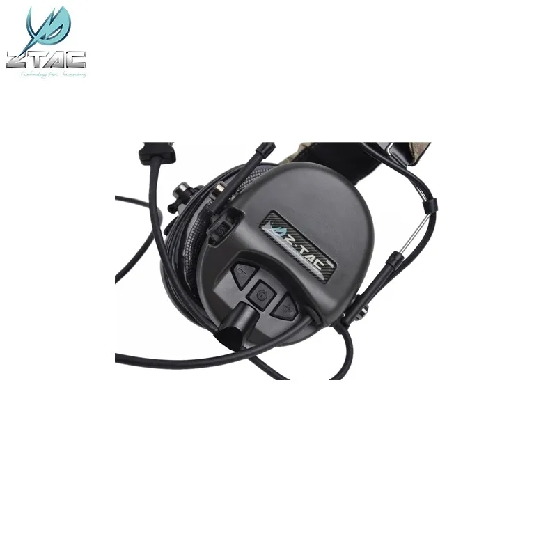 Z tac Z110 TEA Releases New Hi Threat Tier Headset Softair Outdoor Headband Version 5