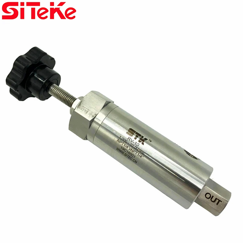 

SITEKE Brand Model: RV10 high pressure stainless steel adjustable type Relief valve